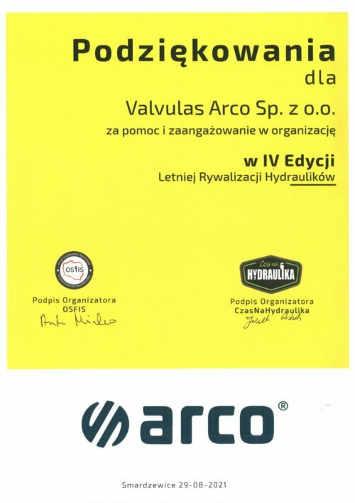 Final-IV-Letniej-Rywalizacji-Hydraulikow_podziekowanie-ARCO Final-IV-Letniej-Rywalizacji-Hydraulikow_podziekowanie-ARCO