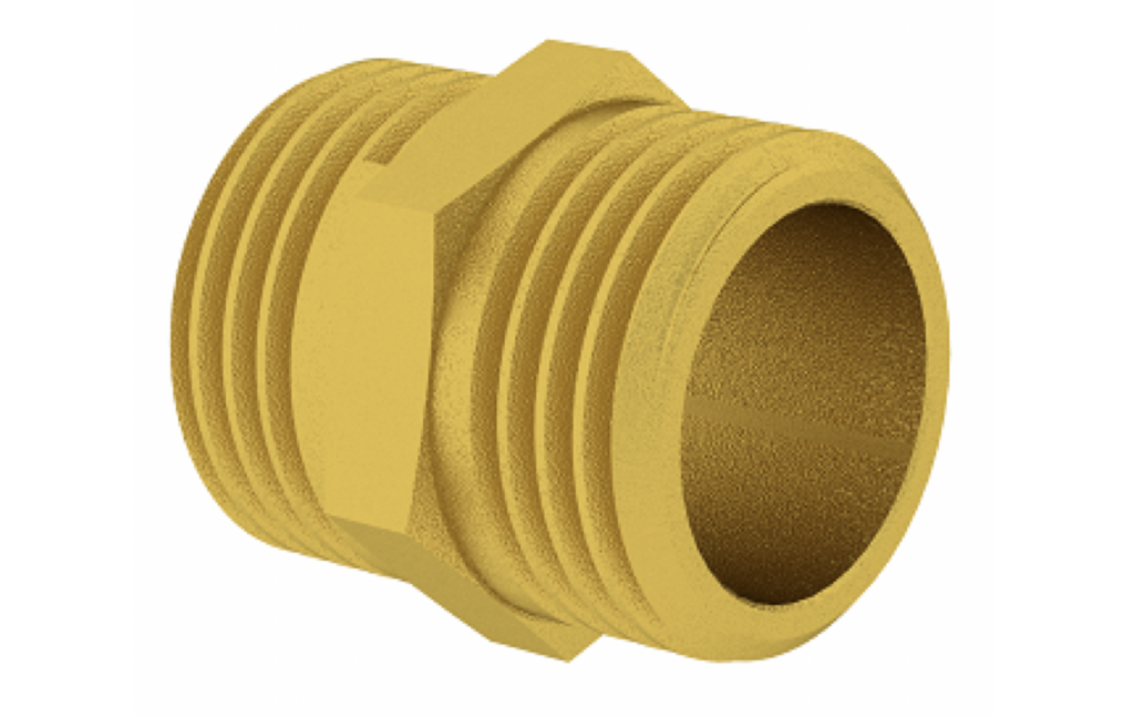 Racores de latón: Accesorio de roscar