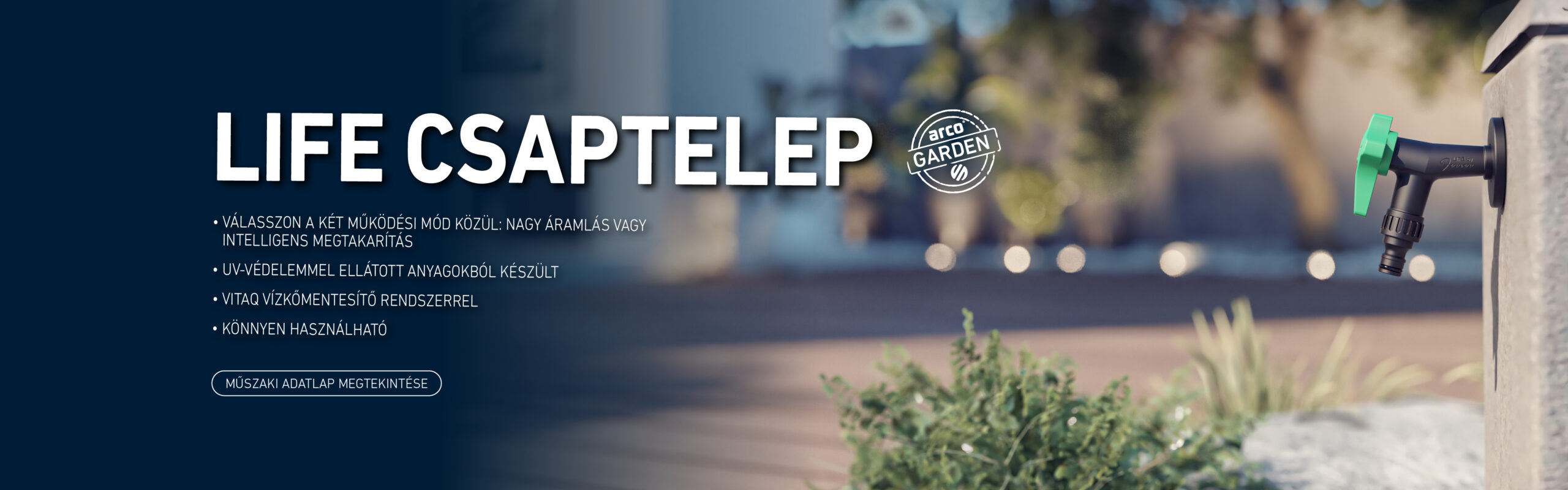 Csaptelep Life by Arco