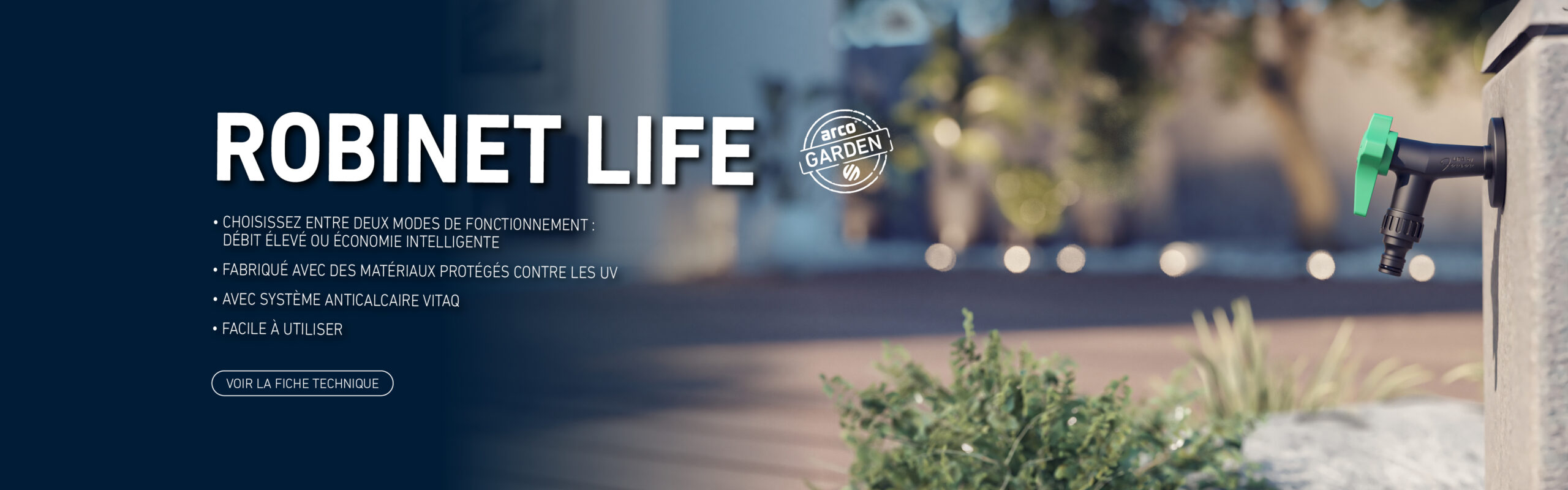 Robinet Life by Válvulas Arco