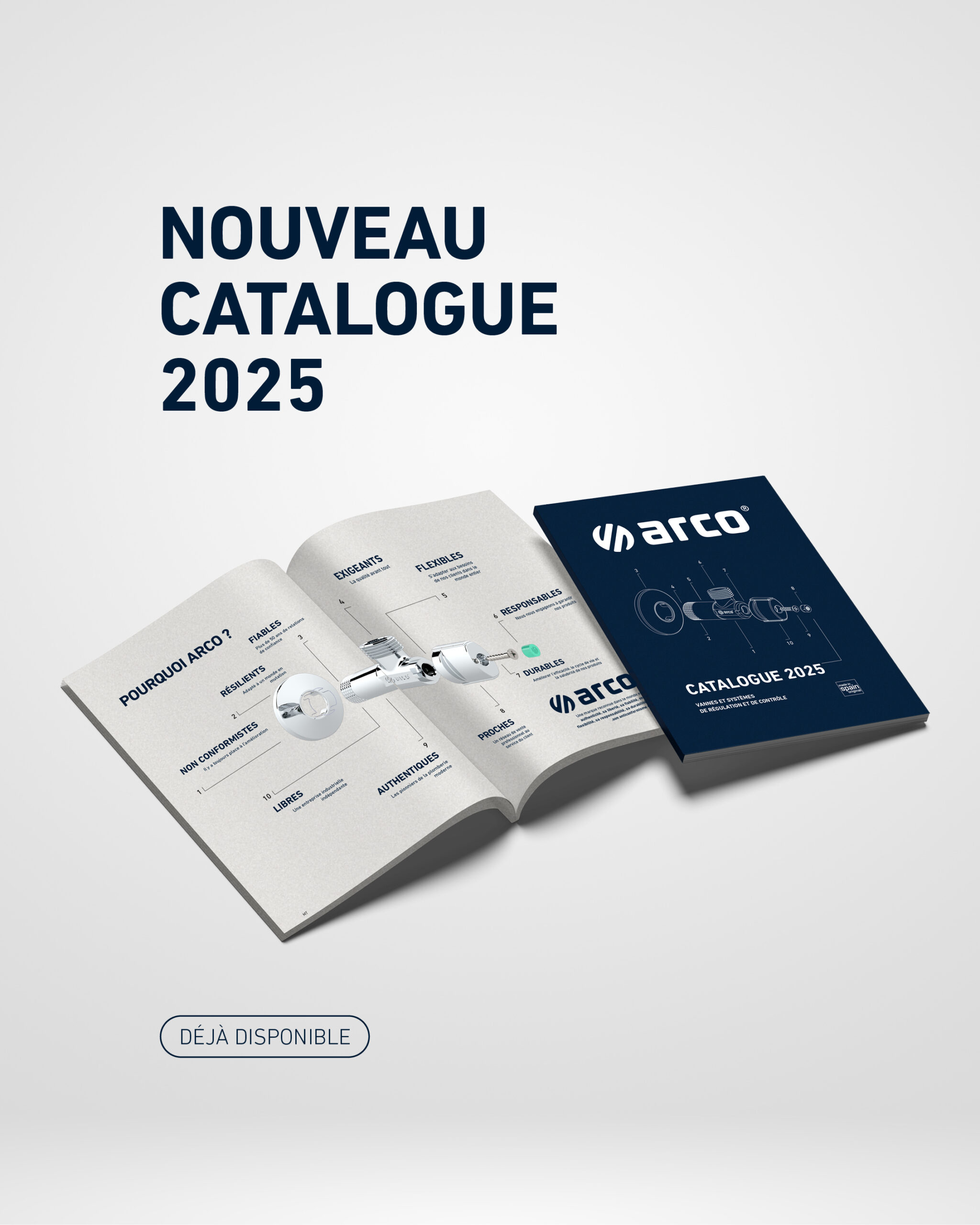 Catalogue Válvulas Arco 2025