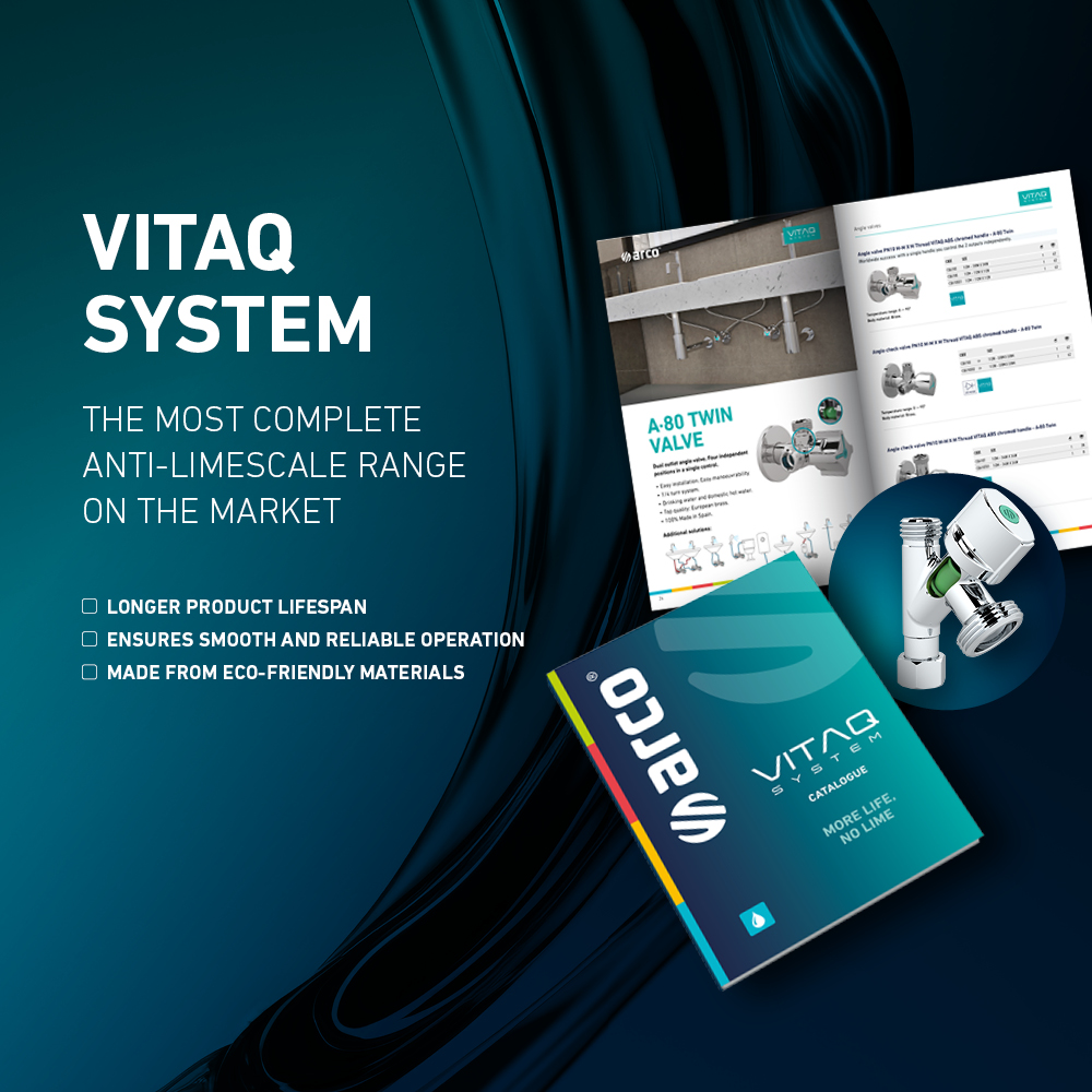 Anti-scale plumbing products by Arco